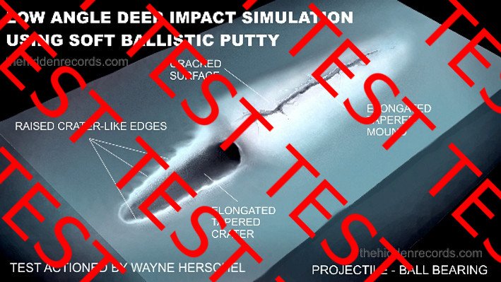 HERSCHEL'S LOW IMPACT ANGLE SIMULATION PROVING THE NORTH POLE IMPACT EVENT