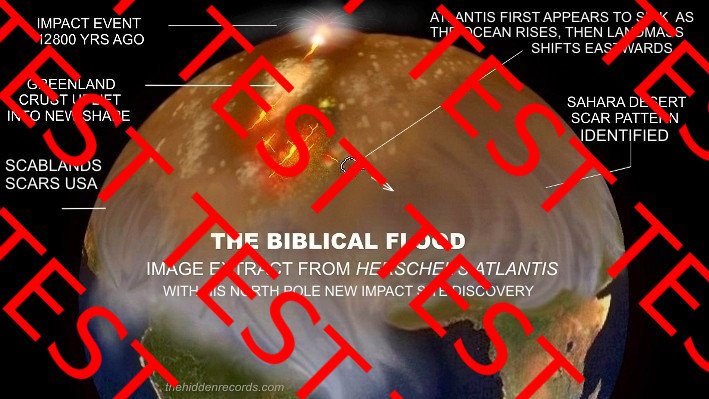 Biblical flood discovery proof