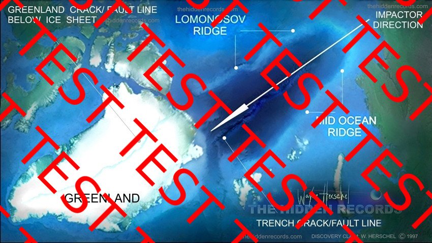 HERSCHEL'S NORTH POLE IMPACT EVENT