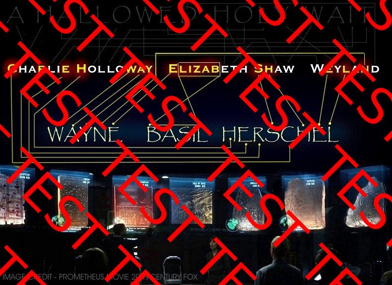 Anagram in Prometheus Movie