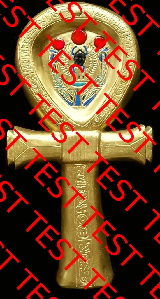 Tutankhamun Gold Ankh Replica