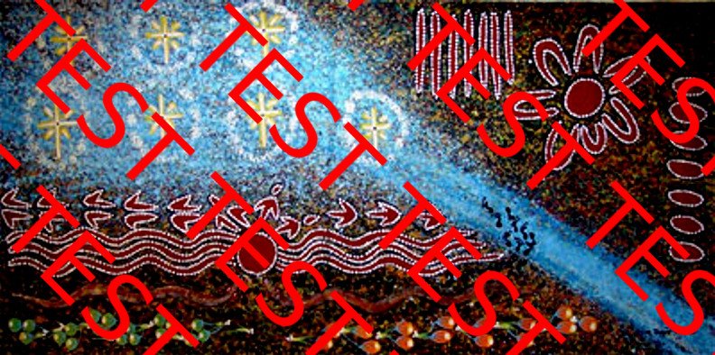 Gosford Kariong Pleiades star map menes symbol