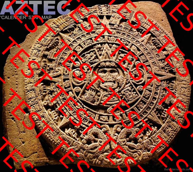 Aztec Calendar interpretation - Orion's belt and sword, Pleiades and Sol 1