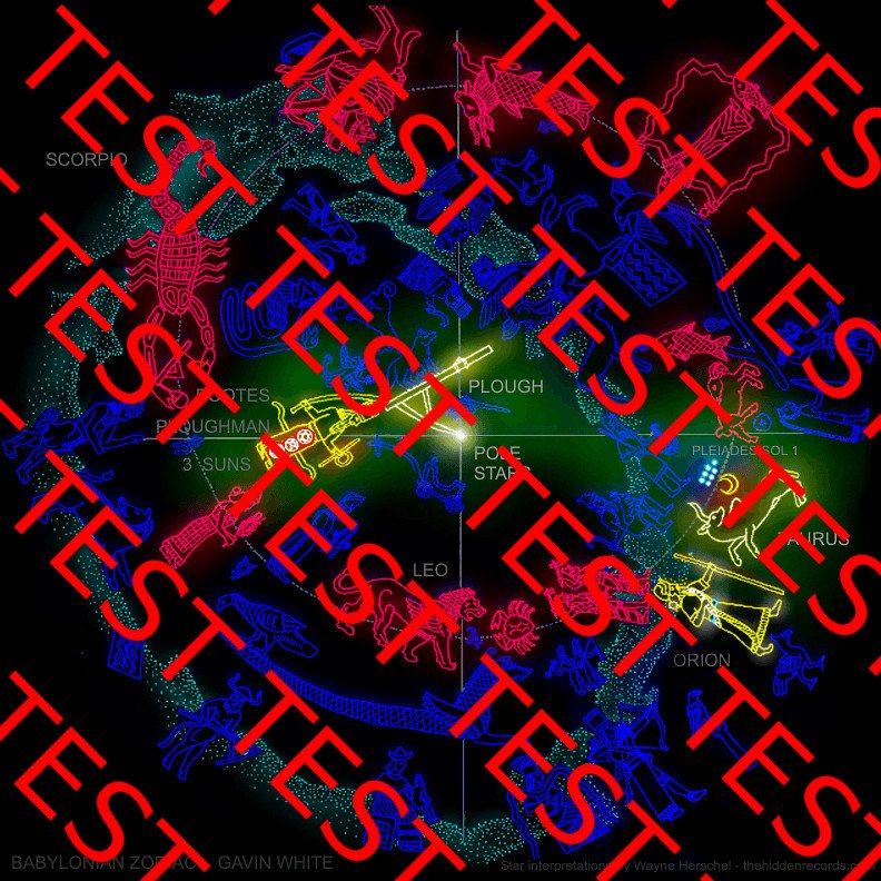 Gavin White babylonian star map