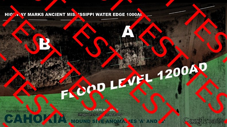 Cahokia Pleiades star map