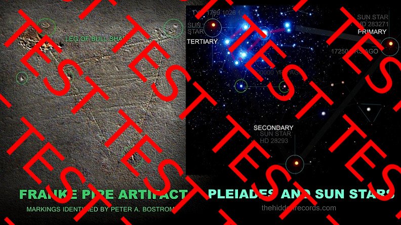 Cahokia Pleiades star map