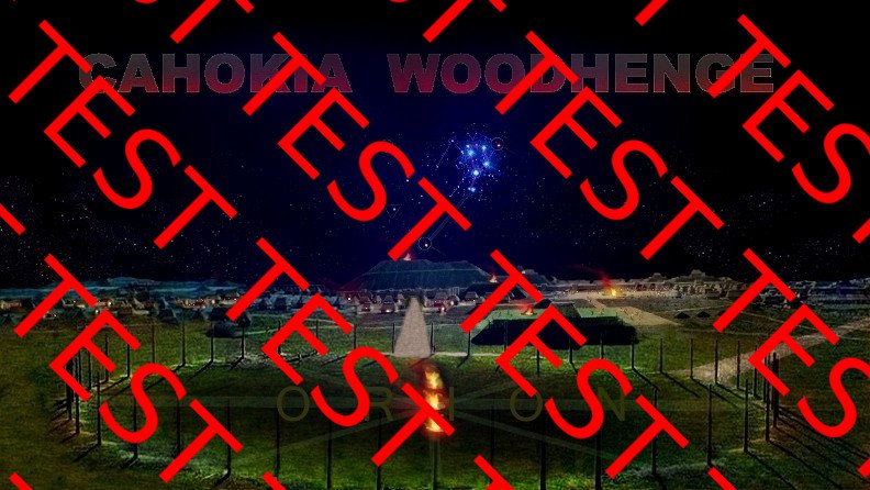 Cahokia Pleiades star map