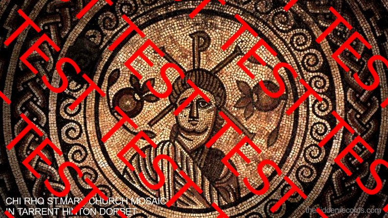 Chi Rho St Marys Hinton Dorset