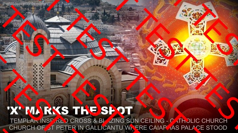 Church of St. Peter in Gallicantu Templar Sun