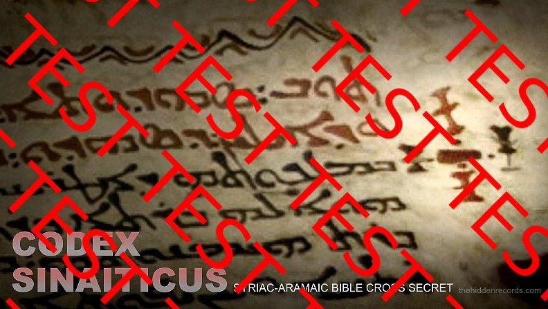 Codex Aramaic Sinai Syriac Sinaiticus St Catherine