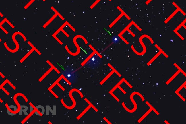 Orion is five times more visible than Cygnus and is therefor five times more likely