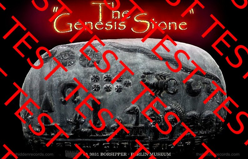 Kudurru stela star map of Pleiades and 3 suns