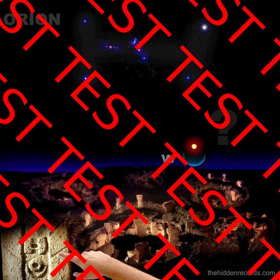 Gobekli Tepe - H representing Orion