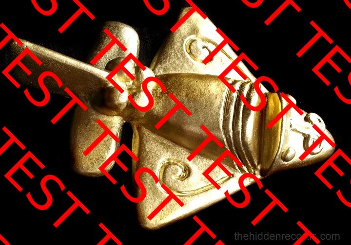 Colombian Gold Jet Replica