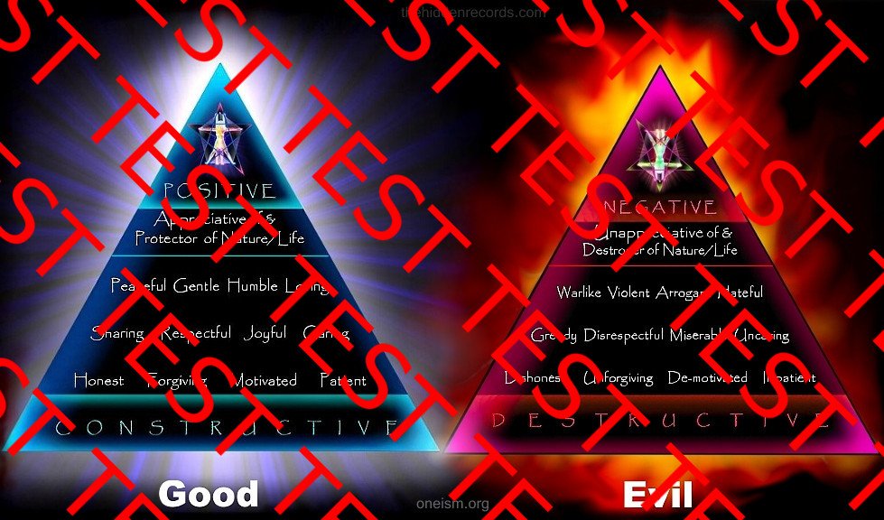 Good and Evil - Oneism