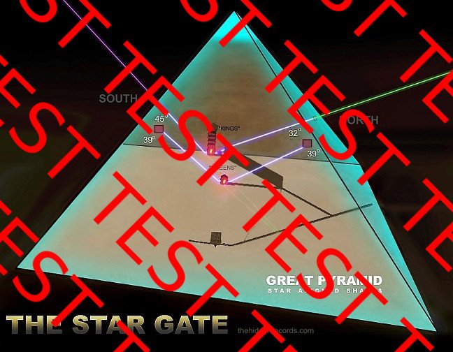 The Great Puramid star shaft angels