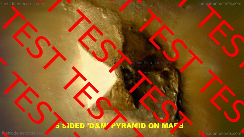 Human Blueprint Code found on Mars