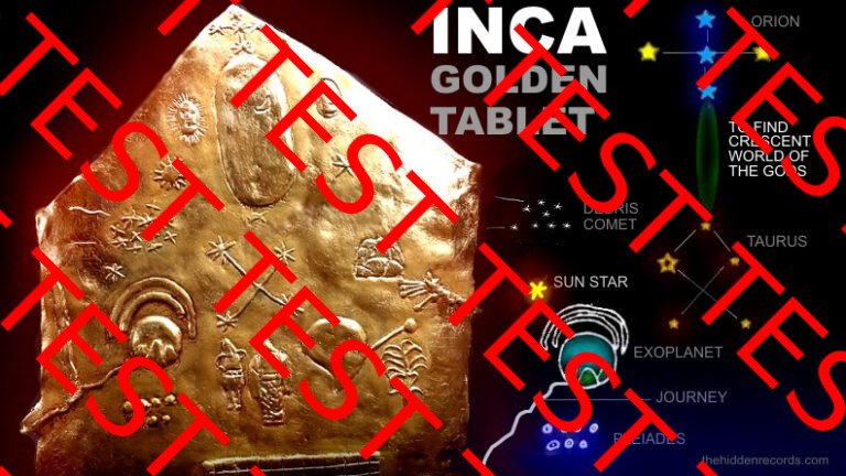 inca pleiades golden tablet