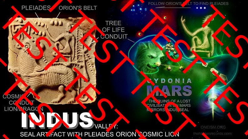 Indus valley seal Pleiades Tree of life