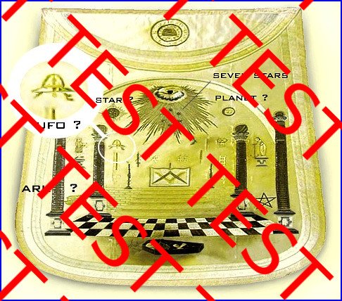 UFO apron of George Washington