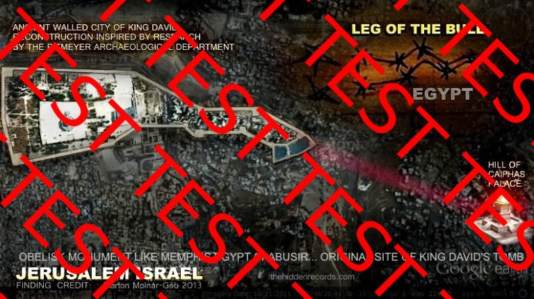 Jerusalem leg of the bull, Pleiades