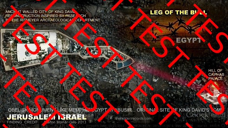 Jerusalem leg of the bull, Pleiades