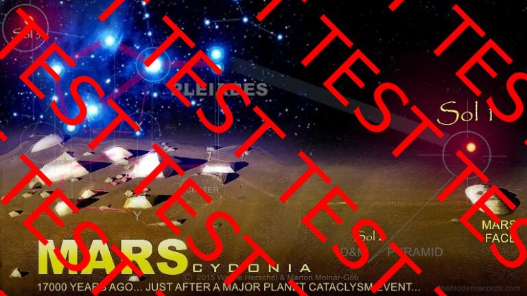 Mars Cydonia - 17000 years ago... Just after a major cataclysm event...