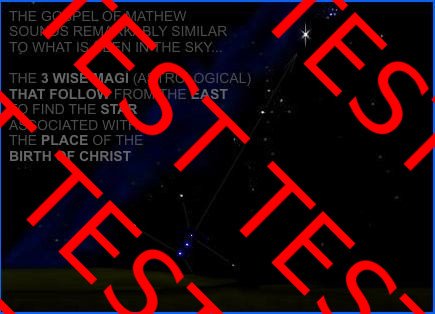 The three wise magi - Orion