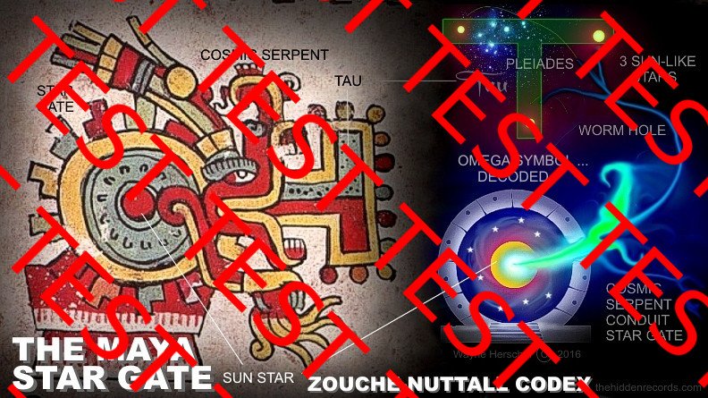 Maya Codex Zouche Nuttall star gate device