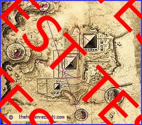 Giza ruins star correlations