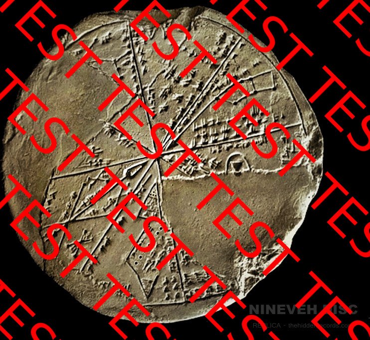 Nineveh Disc Planisphere Replica