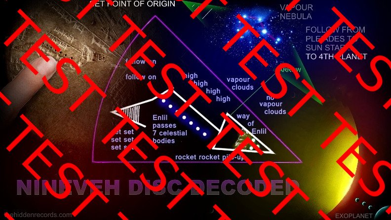 HERSCHEL NINEVEH DISC PLANISPHERE PLEIADES BREAKTHROUGH