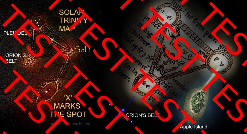 Solar Trinity Stone Map