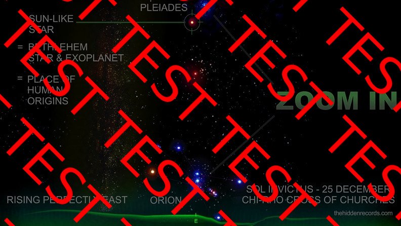 Orion Pleiades Horizon Sol Invictus Chi Rho