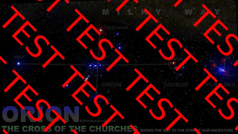 Orion - The cross of the churches