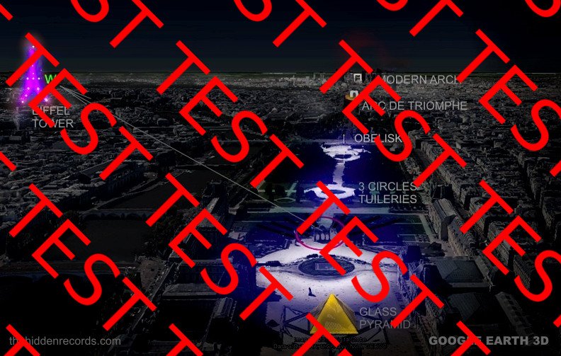 Google Earth photo of Paris