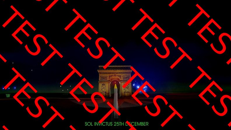 Paris view at Sol Invictus