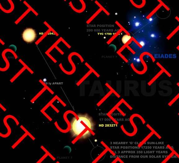 PLEIADES AND SUNLIKE STARS TAURUS