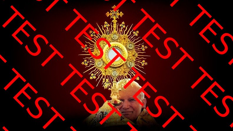 Pope Monstrance Blazing Sun