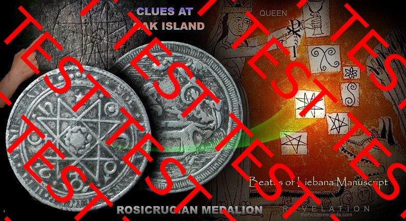 Rosicrucian medallion connection with clues at Oak Island and Beauts of Liebana Manuscript