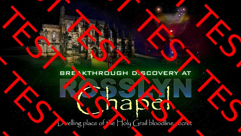 THE HOLY GRAIL IN ROSSLYN CHAPEL SECRET REF - WAYNE HERSCHEL
