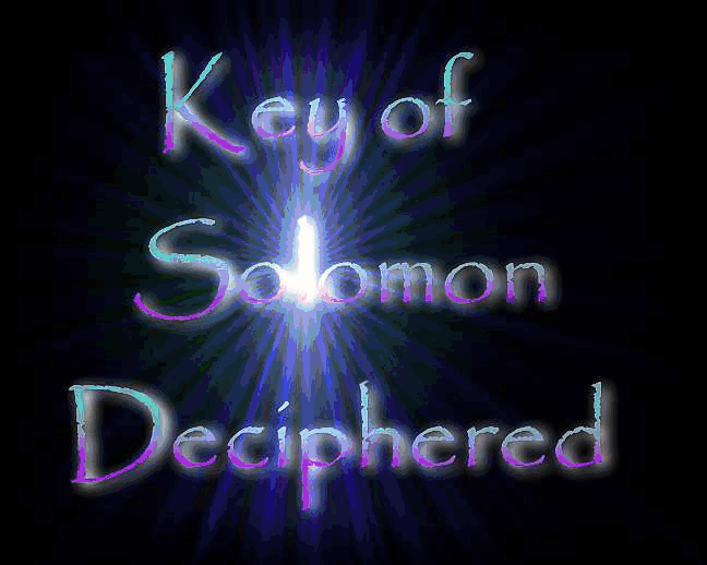 Solomon Key Decoded