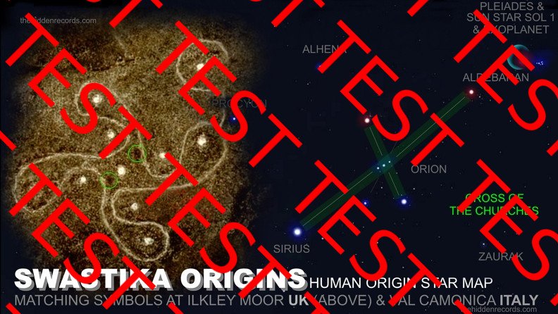 star swastika orion pleiades petroglyp cross