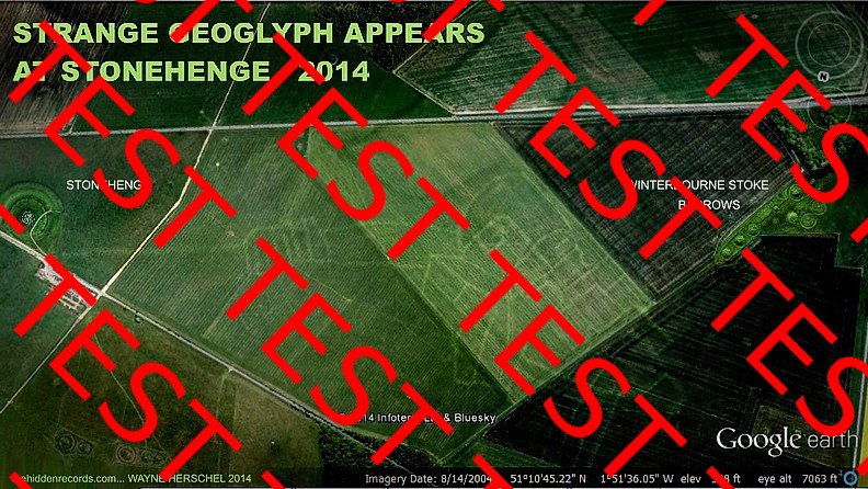 Stonehenge Geoglyph ancient astronaut interpretation