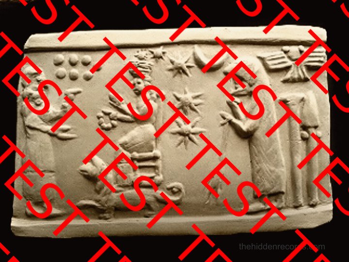 Sumerian pleiades seal star map