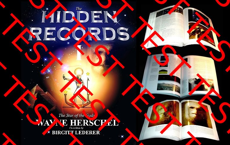 The Hidden Records book Wayne Herschel
