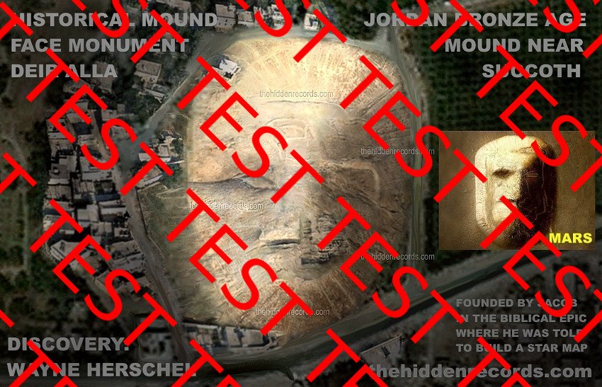 UFO Alien K Face Jordan Israel Jacob Mars Succoth Metal Book Codices