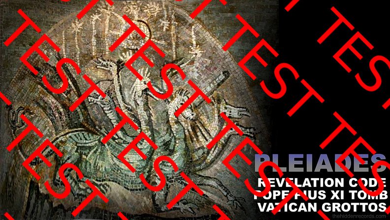 Vatican Grottoes - Pius XII tomb beast - Pleiades