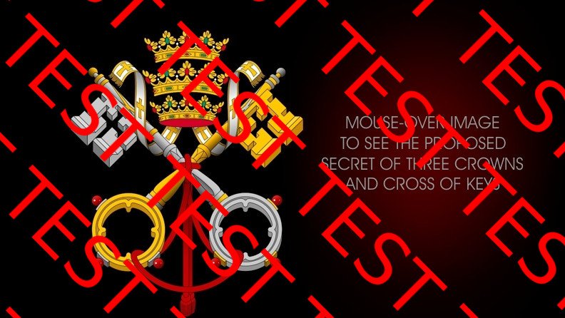 The Vatican Coat of Arms decoded secret
