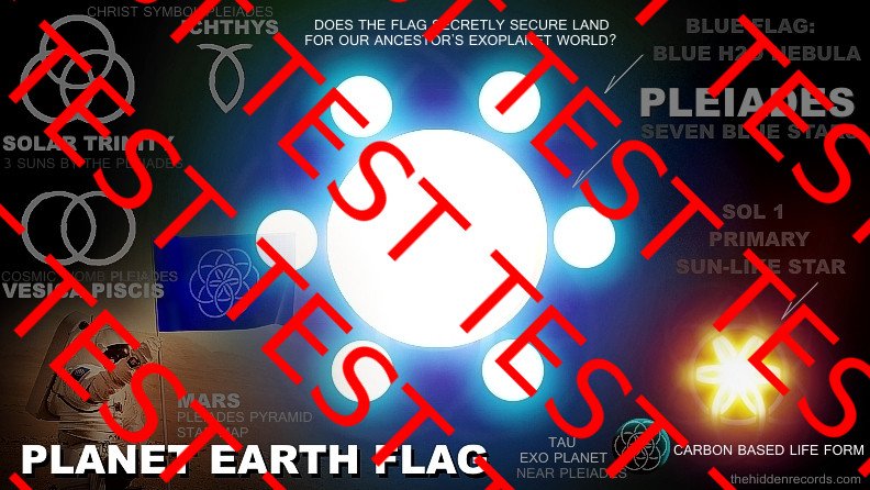 7 symbols of the earth flag